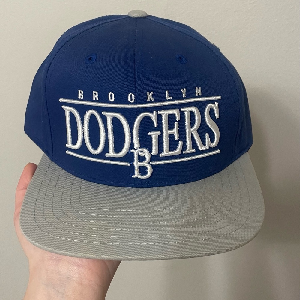 Brooklyn Dodgers Blue and Gray Cap